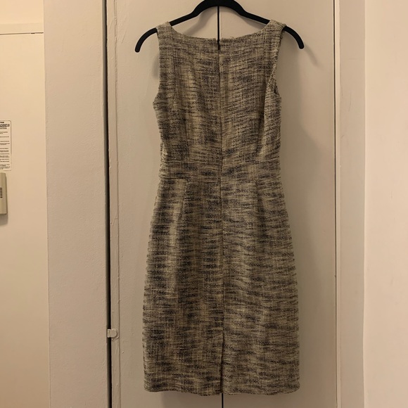 Banana Republic Black/White Tweed Dress | Size 0 - Picture 3 of 6